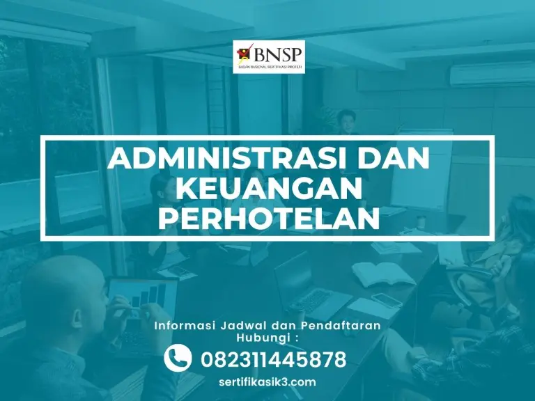 Training Sertifikasi Administrasi dan Keuangan Perhotelan