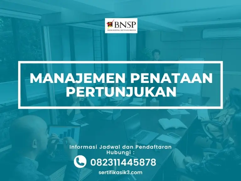 Training Sertifikasi Manajemen Penataan Pertunjukan