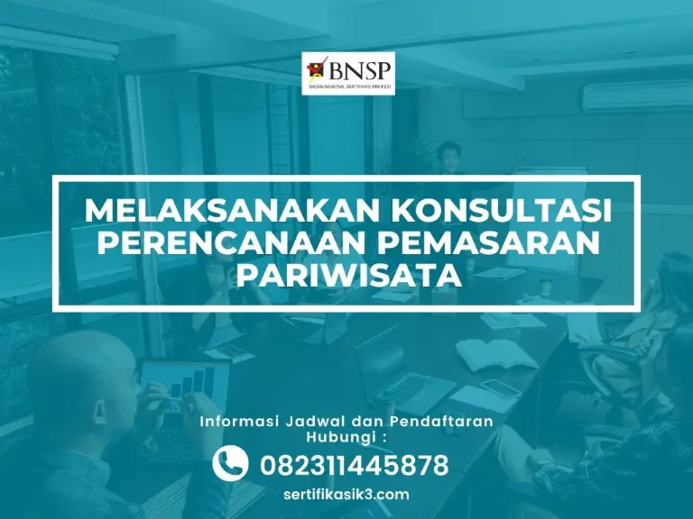 Training Sertifikasi Melaksanakan Konsultasi Perencanaan Pemasaran Pariwisata