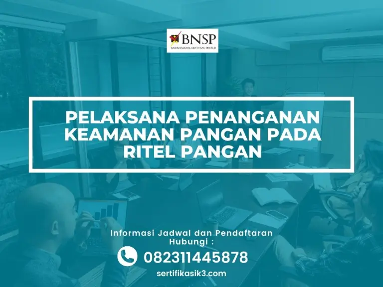 SERTIFIKASI PELAKSANA PENANGANAN KEAMANAN PANGAN PADA RITEL PANGAN JAKARTA