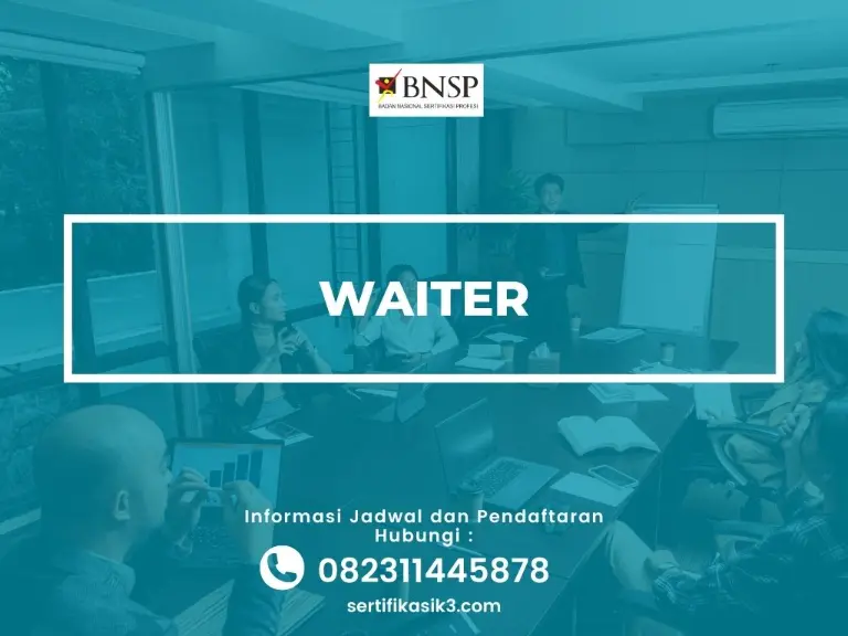 Training Sertifikasi Waiter