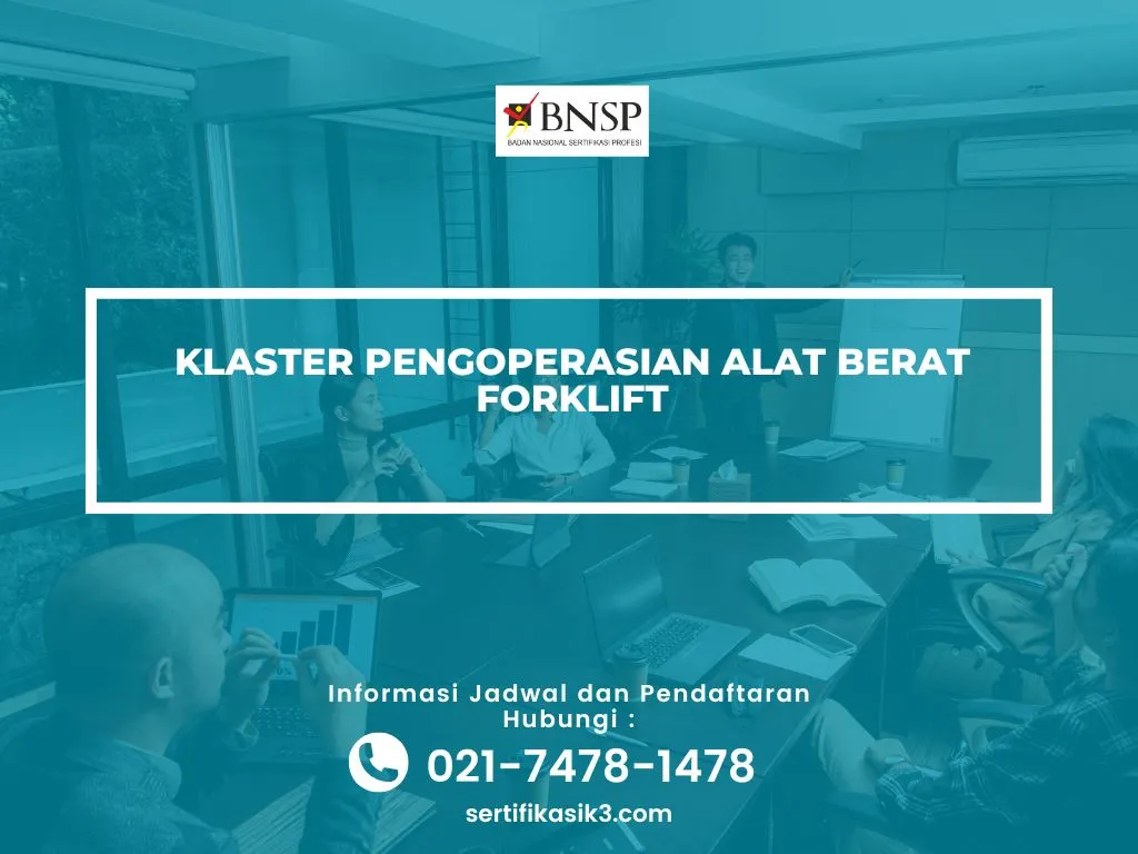 Klaster Pengoperasian Alat Berat Forklift