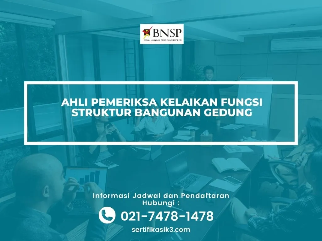 Training Ahli Pemeriksa Kelaikan Fungsi Struktur Bangunan Gedung