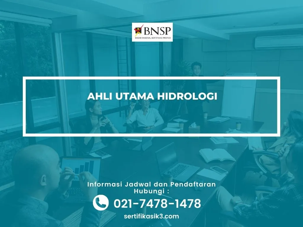 PELATIHAN SERTIFIKASI AHLI HIDROLOGI TINGKAT LANJUT JOGJA