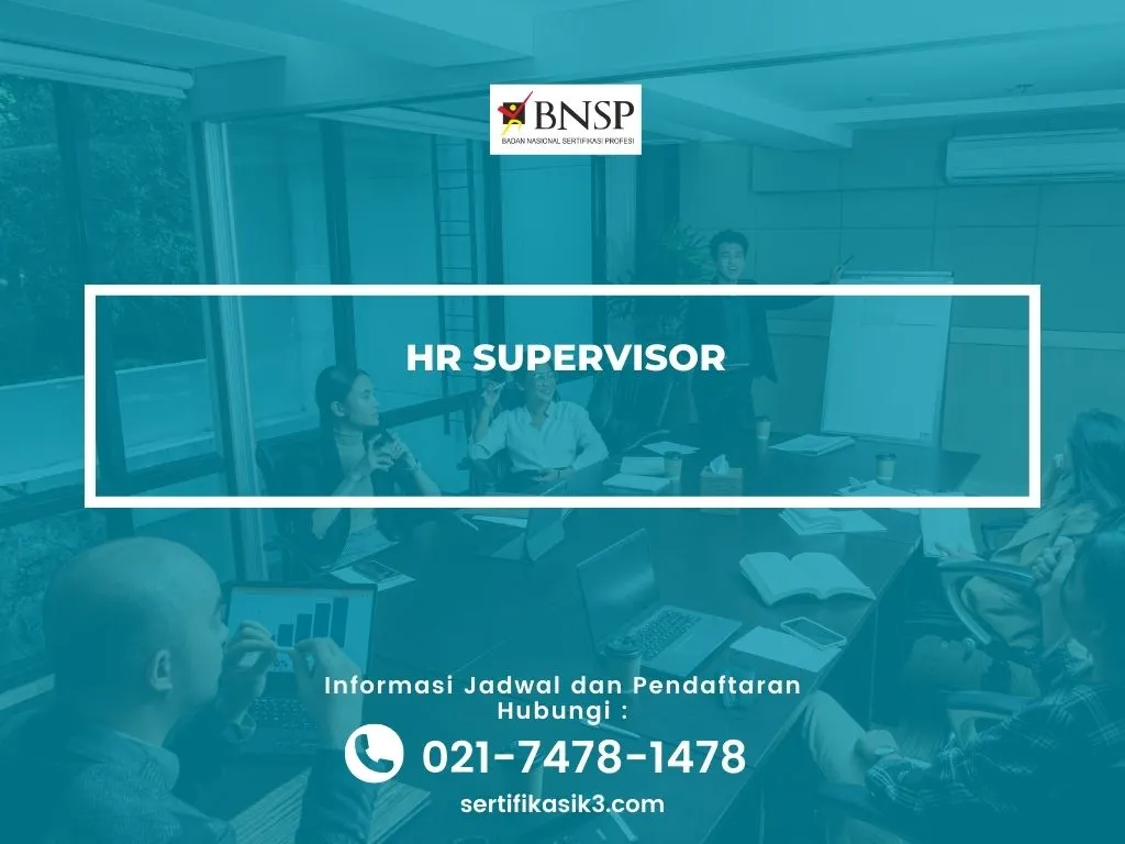 PELATIHAN SERTIFIKASI HR SUPERVISOR JOGJA