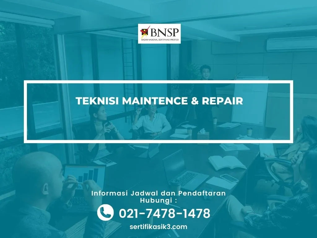 PELATIHAN SERTIFIKASI TEKNISI MAINTENANCE & REPAIR JOGJA