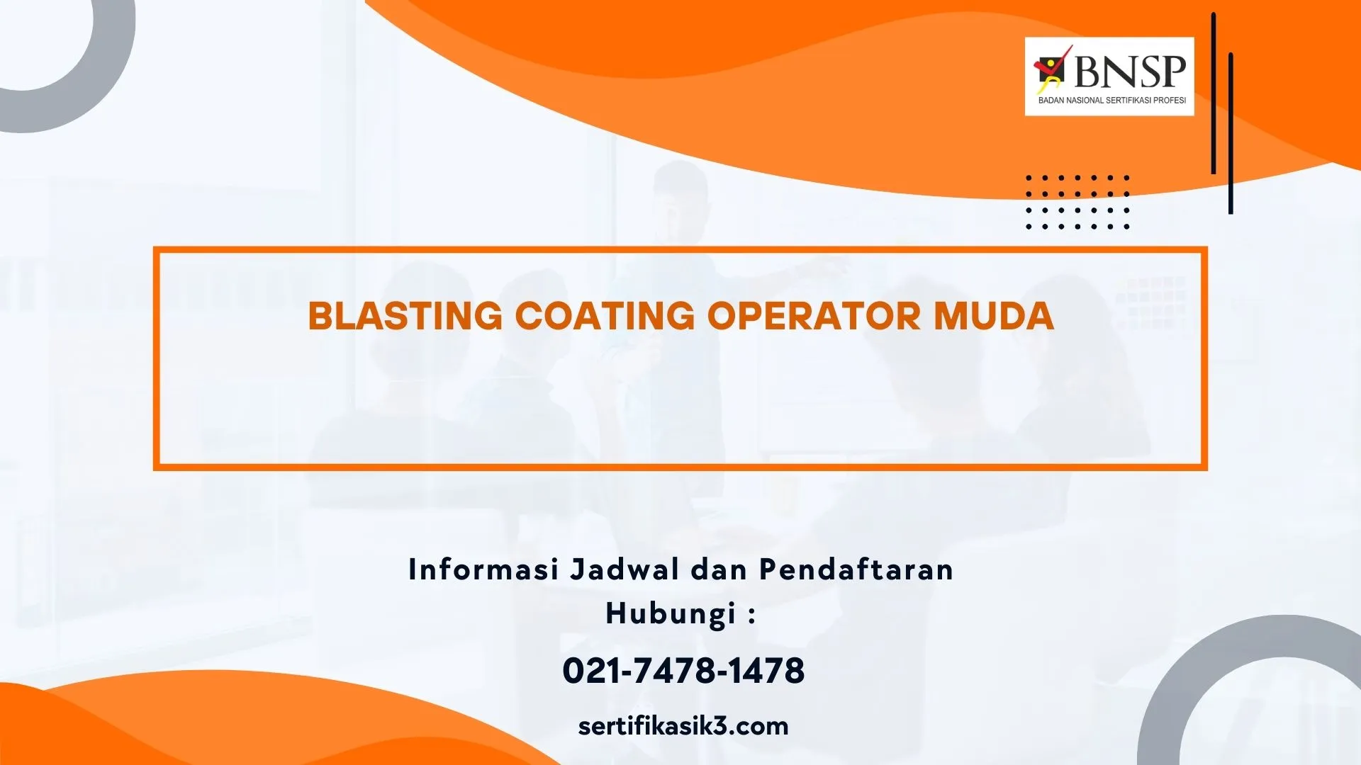 PELATIHAN SERTIFIKASI OPERASI BLASTING DAN COATING JOGJA
