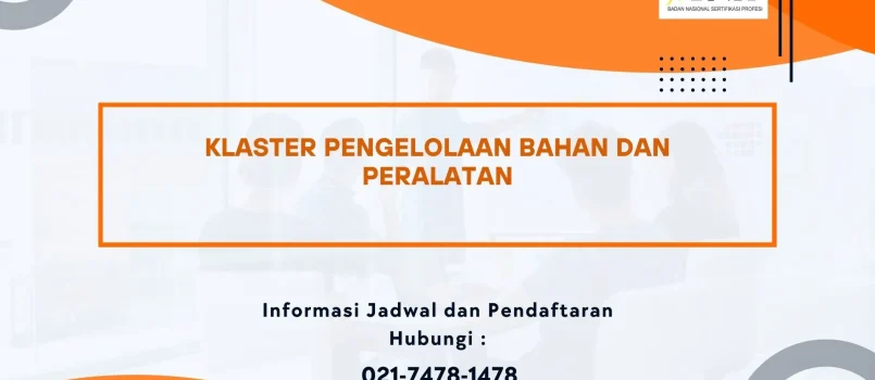 PELATIHAN SERTIFIKASI PENGELOLAAN BAHAN DAN PERALATAN JOGJA