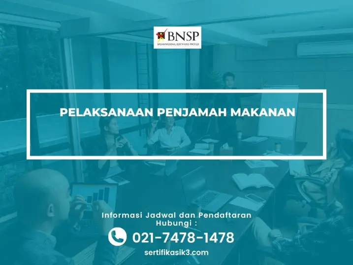 PELATIHAN SERTIFIKASI PELAKSANAAN PENJAMAH MAKANAN JOGJA