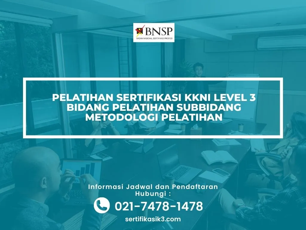 Pelatihan Sertifikasi kkni level 3 pelatihan Jogja