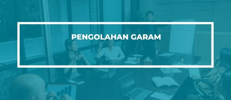 PELATIHAN SERTIFIKASI PENGOLAHAN GARAM JOGJA