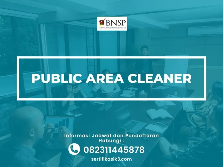 Training Sertifikasi Public Area Cleaner
