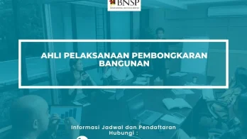 PELATIHAN SERTIFIKASI AHLI PEMBONGKARAN BANGUNAN PROFESIONAL JOGJA
