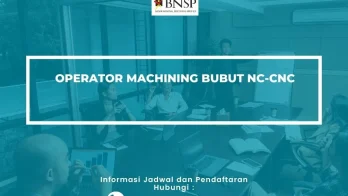 Pelatihan Sertifikasi operator cnc bubut Jogja